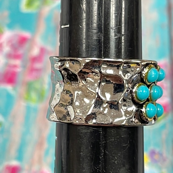 Turquoise Band Ring - Picture 8 of 9